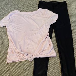 Bundle!! Outdoor Voices top w/ Koral Leggings!